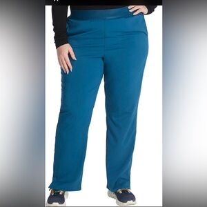 Cherokee Uniform Caribbean Blue Teal Scrub Pants